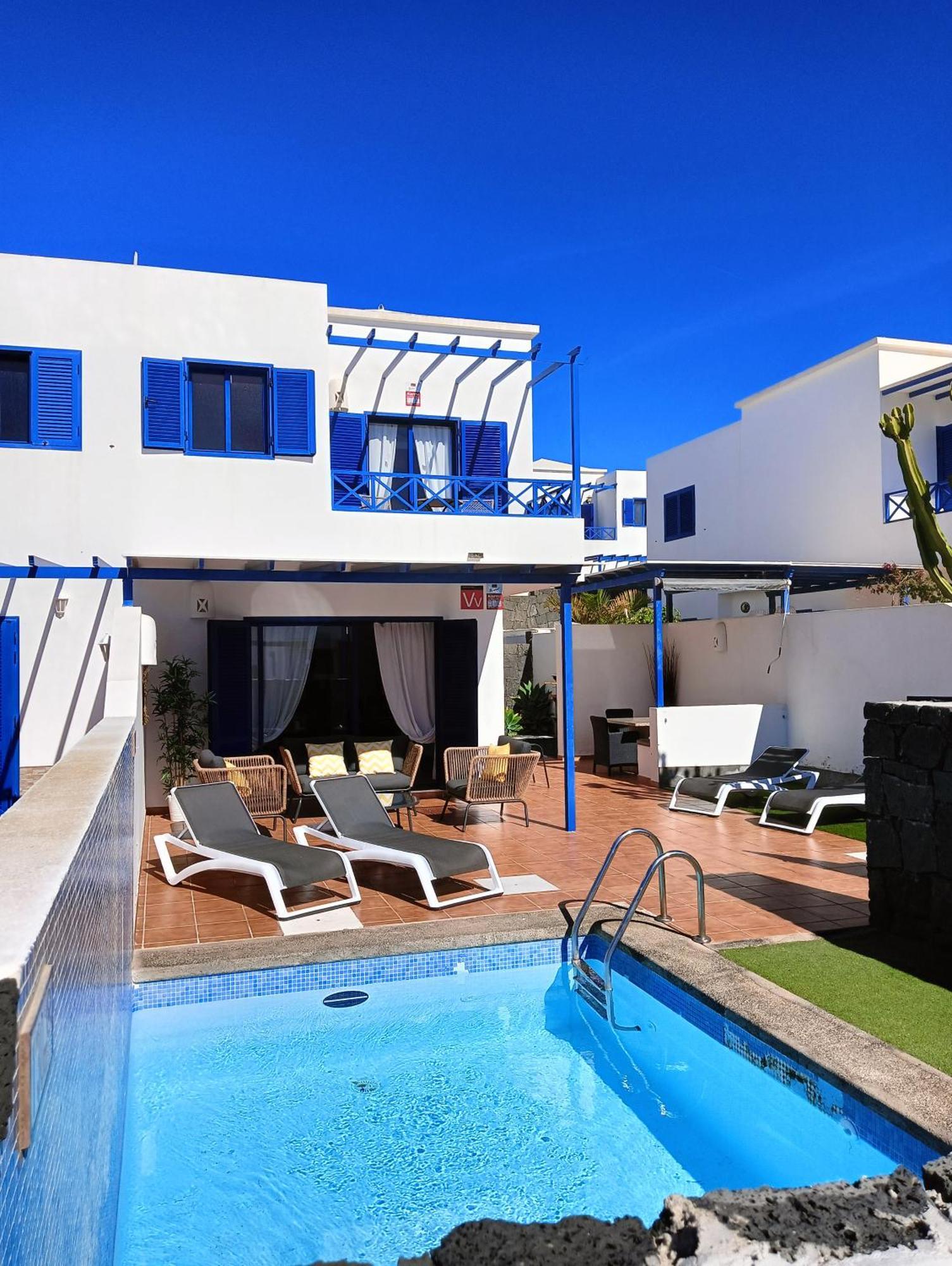 Villa Optimist Rubicon Piscina Climatizable, Frente Al Mar Playa Blanca  Extérieur photo
