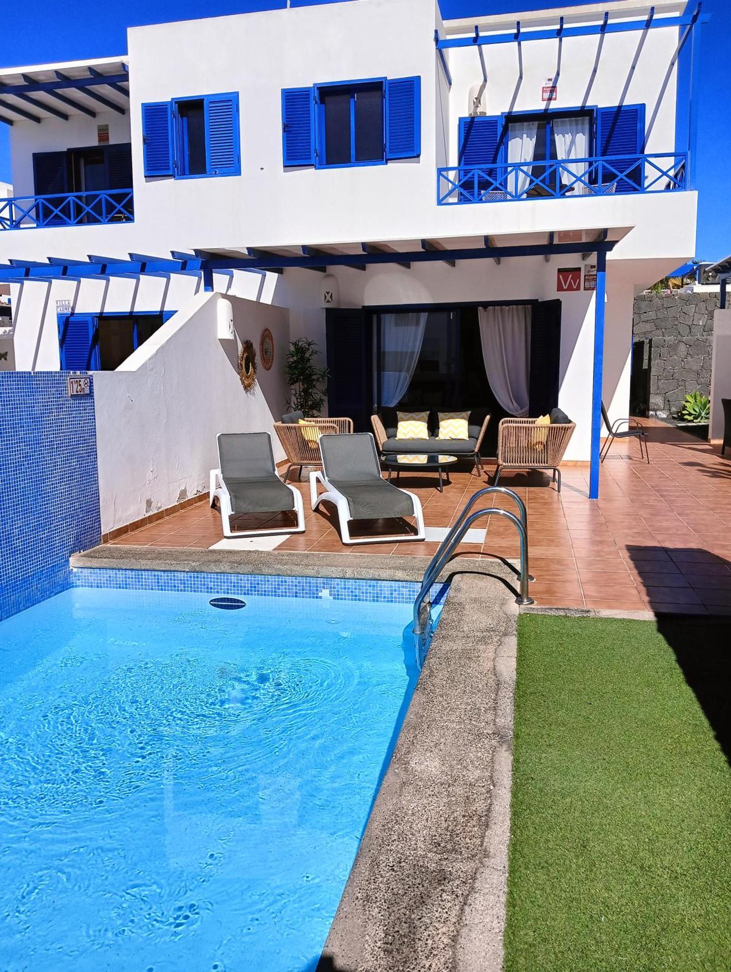 Villa Optimist Rubicon Piscina Climatizable, Frente Al Mar Playa Blanca  Extérieur photo