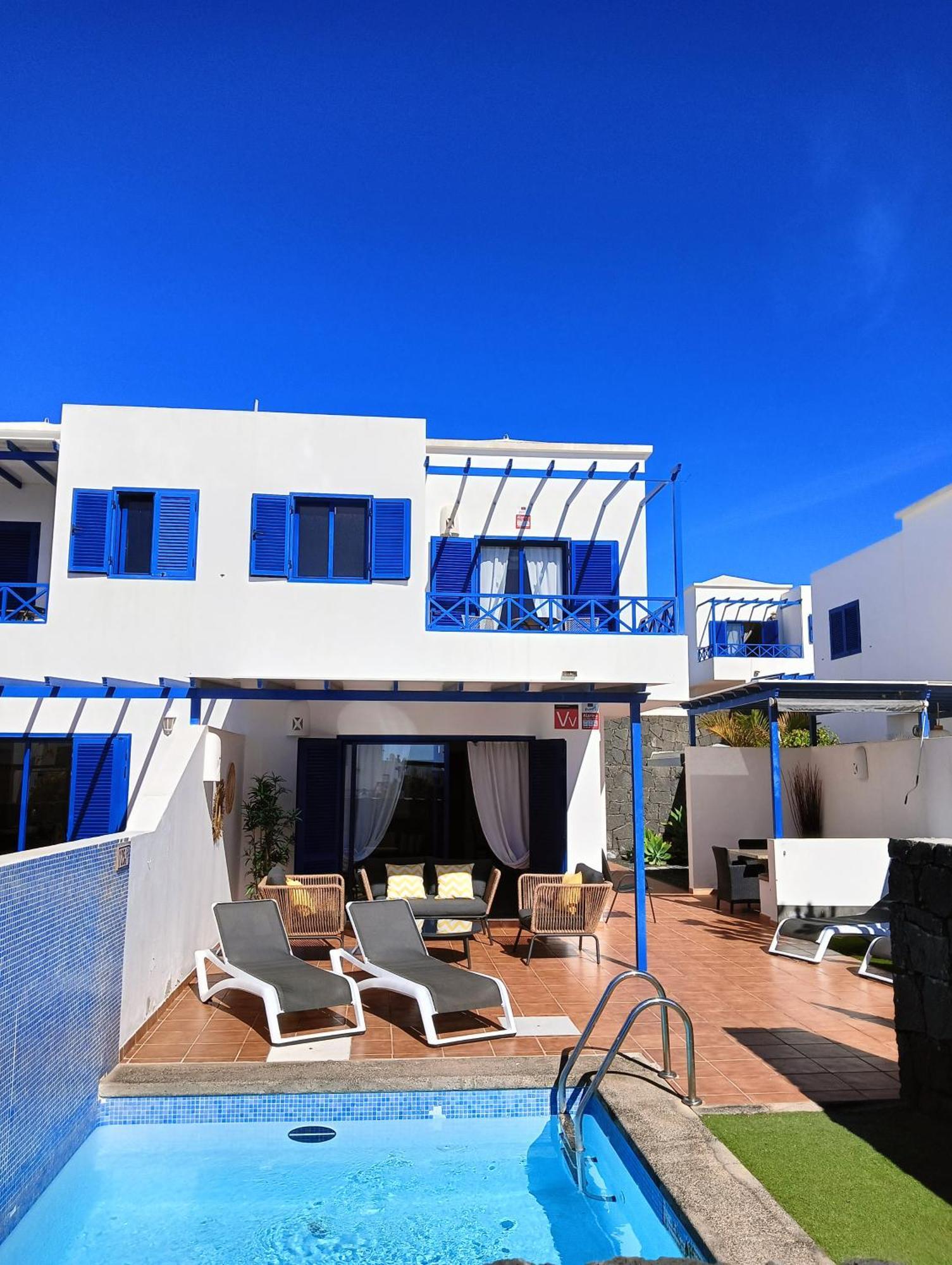 Villa Optimist Rubicon Piscina Climatizable, Frente Al Mar Playa Blanca  Extérieur photo