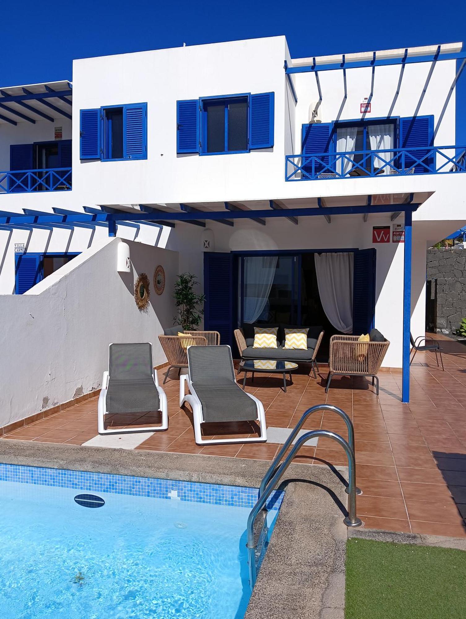 Villa Optimist Rubicon Piscina Climatizable, Frente Al Mar Playa Blanca  Extérieur photo
