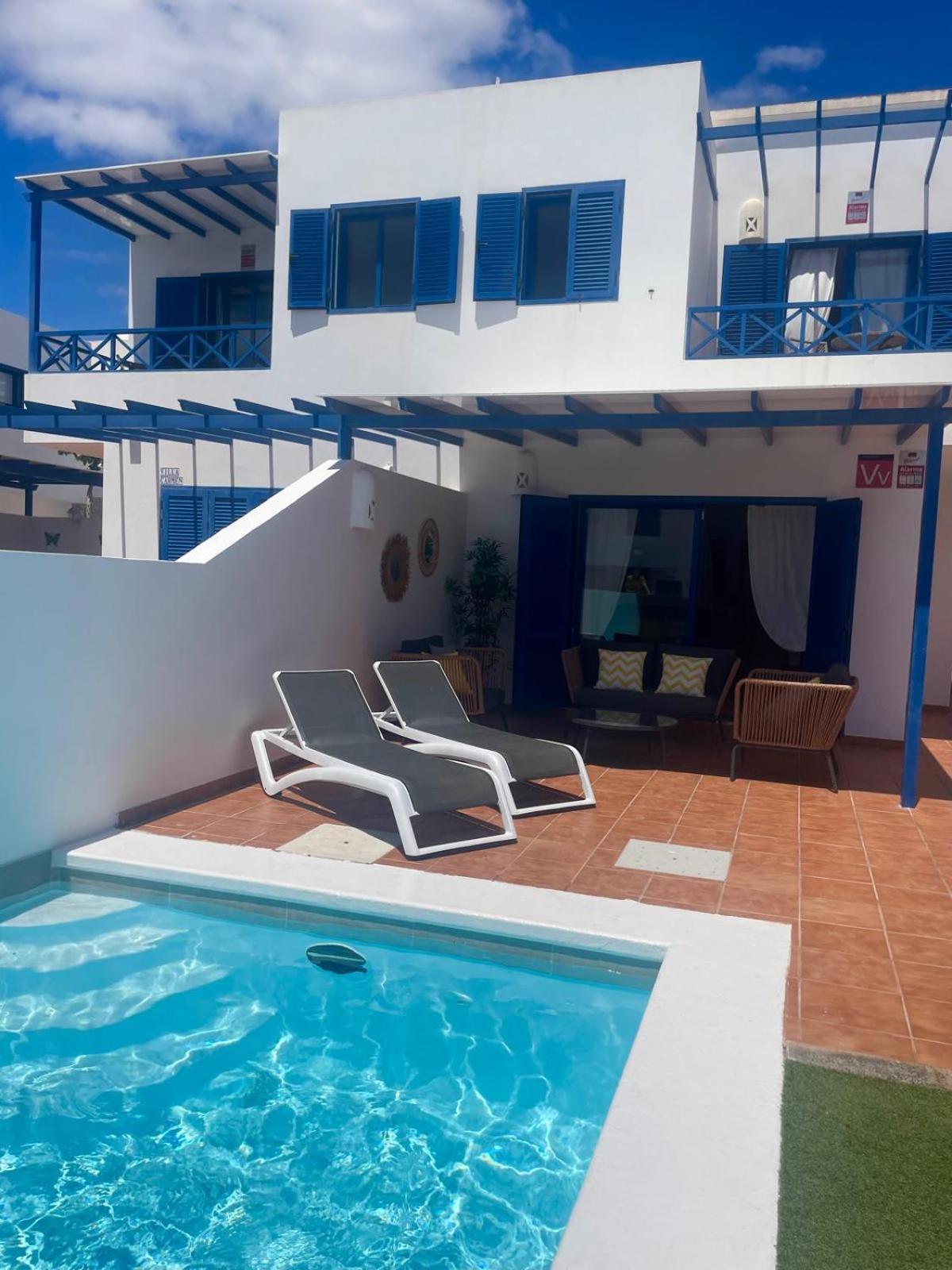 Villa Optimist Rubicon Piscina Climatizable, Frente Al Mar Playa Blanca  Extérieur photo